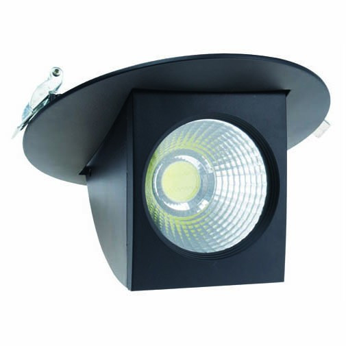 Встраиваемый светильник DOWNLIGHT LED XB-25 BLACK 5000K(TEKSAN), фото 1