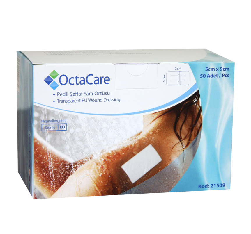 ПОВЯЗКА СТЕРИЛЬНАЯ ПРОЗРАЧНАЯ ДЛЯ РАН НА ПОЛИУРЕТАНОВОЙ ОСНОВЕ OCTACARE ...