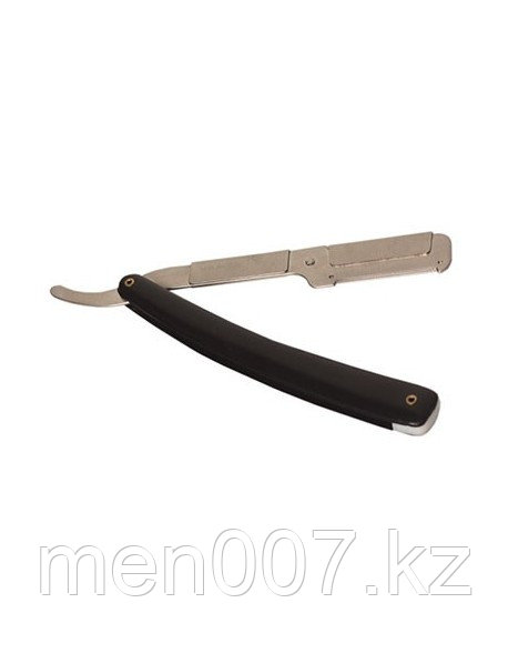 RA112CN Vanta (опасная бритва - шаветта) с безопасными углами удобна для начинающих черная