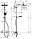 Душевая система hansgrohe Crometta Е 240 1jet Showerpipe с термостатом (27271000), фото 3