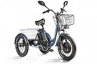 Трицикл Eltreco Porter Fat 500 (Темно-синий)