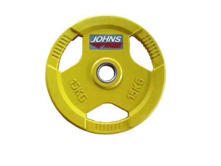 Диск олимпийский Johns 91010 цветной обрезиненный (20 кг) - фото 6 - id-p74111960