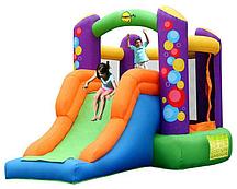 Надувной батут с горкой Happy Hop 9236 (Воздушные шары)