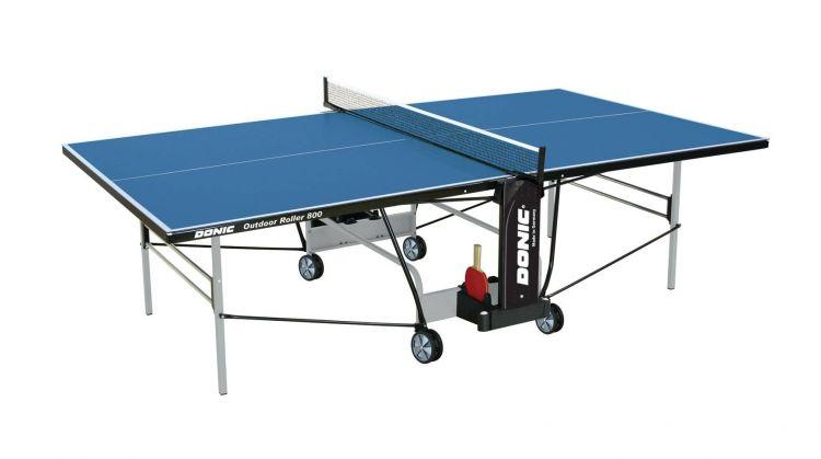 Всепогодный теннисный стол Donic Outdoor Roller 800 синий - фото 1 - id-p38368129
