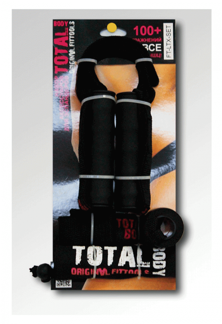 Набор аксессуаров для трубчатых эспандеров Total Body (рукоятки, якорь, сумка) - фото 1 - id-p38364998