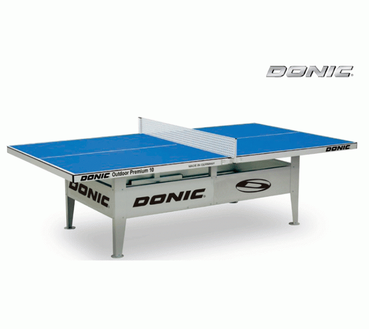 Антивандальный теннисный стол Donic Outdoor Premium 10 синий - фото 1 - id-p38365073