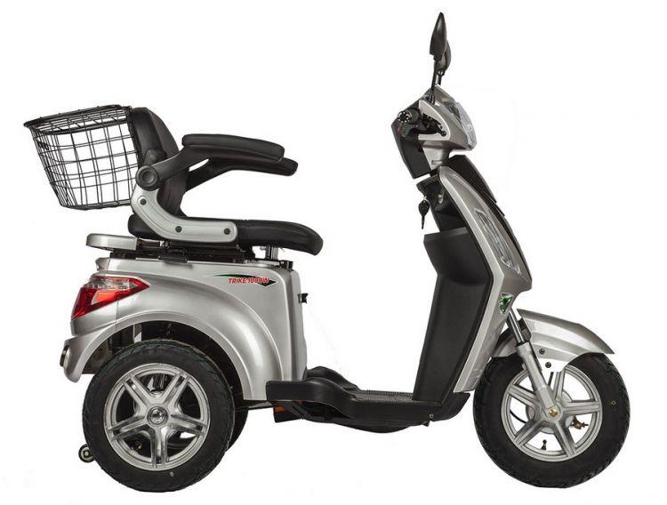Электроскутер Volteco Trike New (Серый-2070)