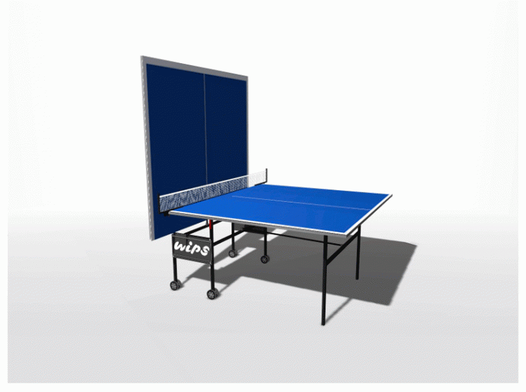 Теннисный стол с сеткой домашний WIPS Roller (СТ-ПР) - фото 2 - id-p38365297