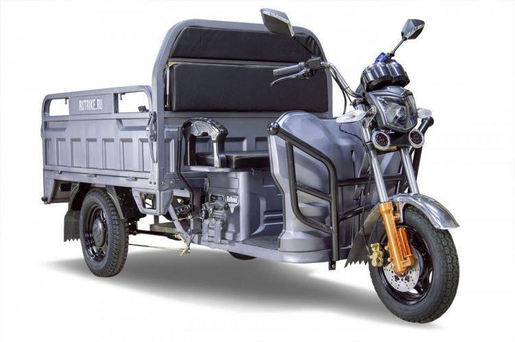 Грузовой электрический трицикл Rutrike Дукат 1500 60V1000W (Серый-2054) - фото 1 - id-p66190524