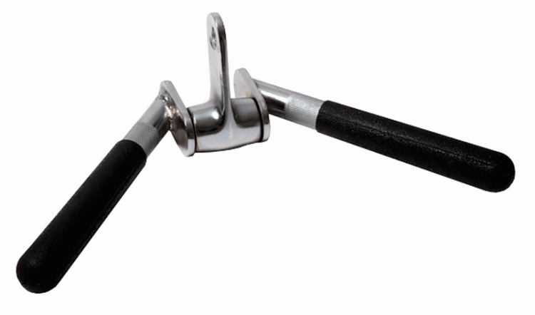 Рукоятка Fit.Tools для тяги на трицепс V-образная (серьга) FT-MB-VH-STRT