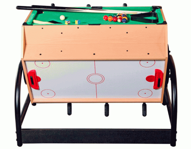 Игровой стол Mini 3в1 (футбол, аэрохоккей, бильярд) - фото 2 - id-p38366257