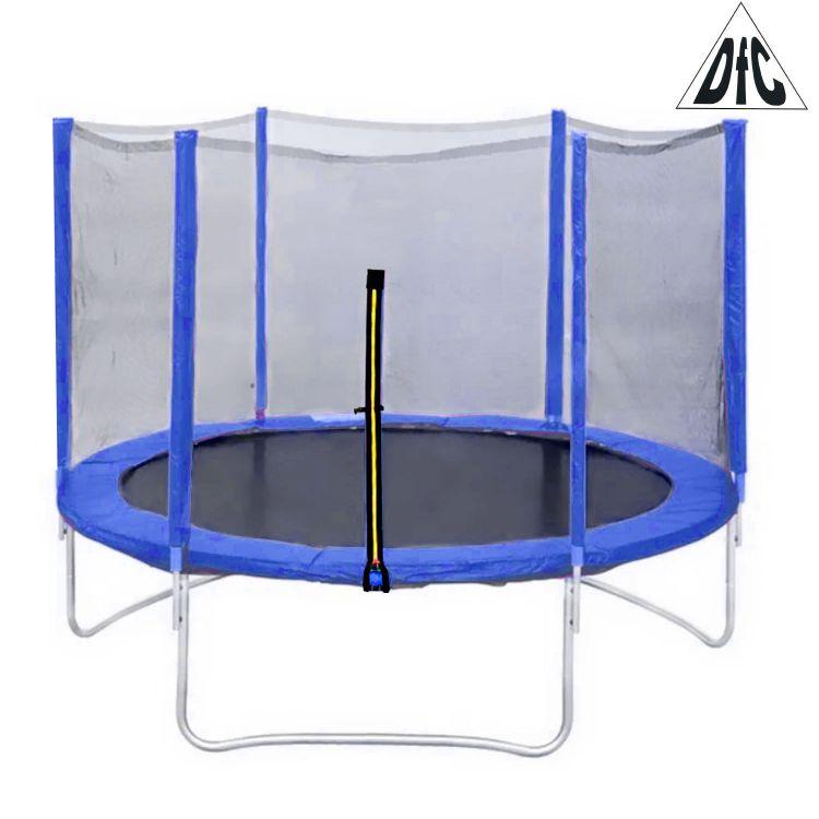 Батут DFC trampoline fitness с сеткой 16FT-TR-B (Синий) - фото 1 - id-p38366272