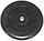Диск олимпийский Barbell черный обрезиненный (15 кг), фото 6