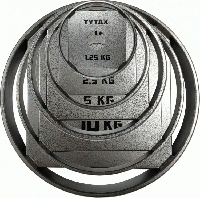 Диск олимпийский Tytax металлический (1,25 кг)