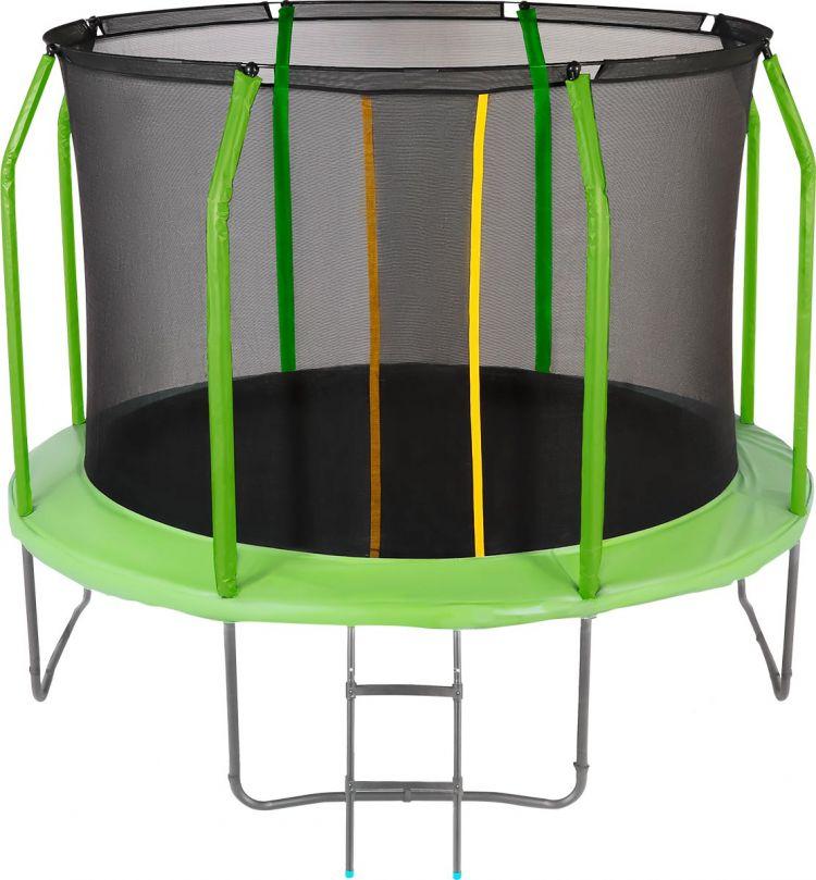 Батут с сеткой и лестницей Jumpy Premium 10ft (300 см) (Зеленый)