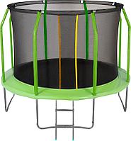 Батут с сеткой и лестницей Jumpy Premium 10ft (300 см) (Зеленый)