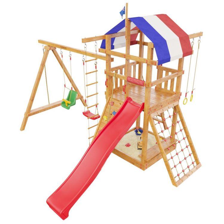 Детская игровая площадка "Тасмания" (модель 2017 года) - фото 1 - id-p38366877