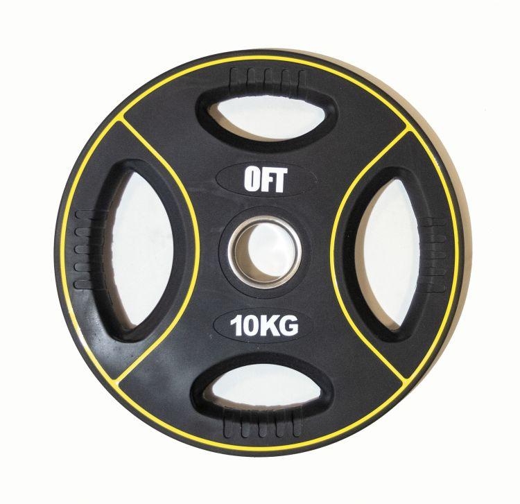 Диск олимпийский полиуретановый Original FitTools FT-DPU (5 кг) - фото 6 - id-p57911350