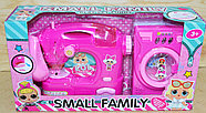 DN2021C-LO Бытовая техника Small family швейная и стиральная на батар 2в1, 33*18см, фото 3
