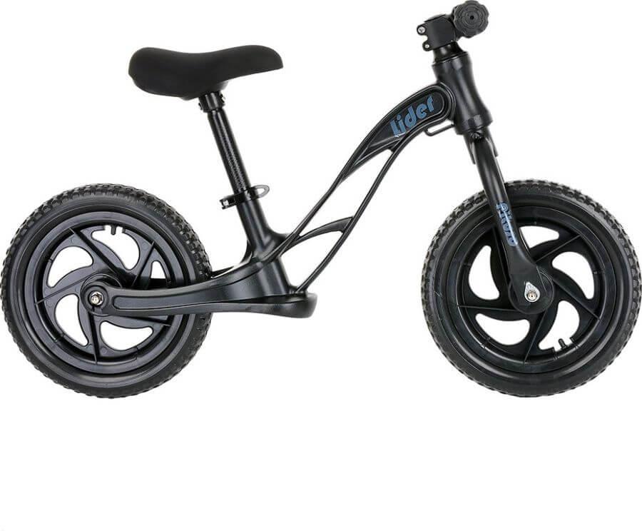 PITUSO Беговел Lider Черный матовый Black matt колеса EVA 12