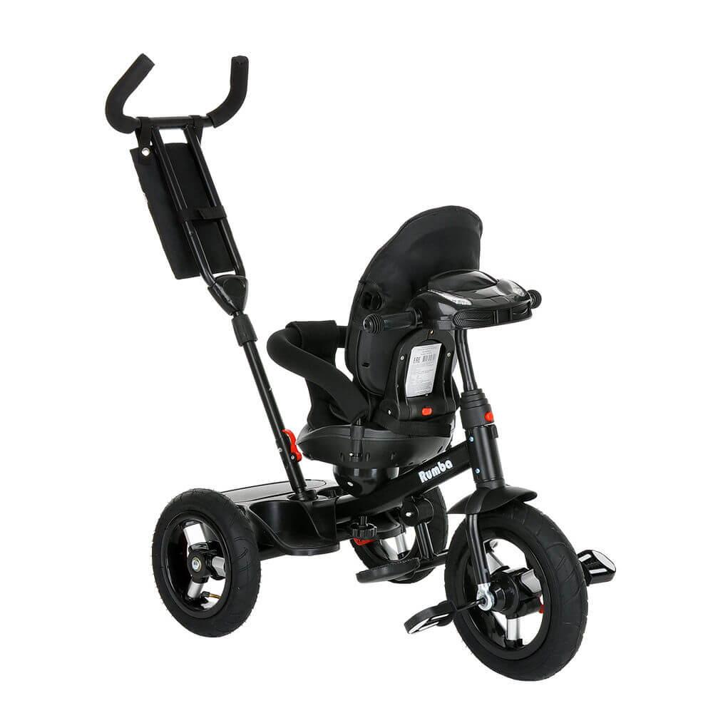 PITUSO Велосипед трехколесный Rumba Black Черный AIR 12 10