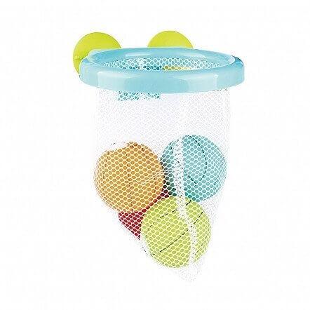 PITUSO Игрушка для ванной КОРЗИНА С МЯЧИКАМИ 11*11*10 см в кор 72 шт