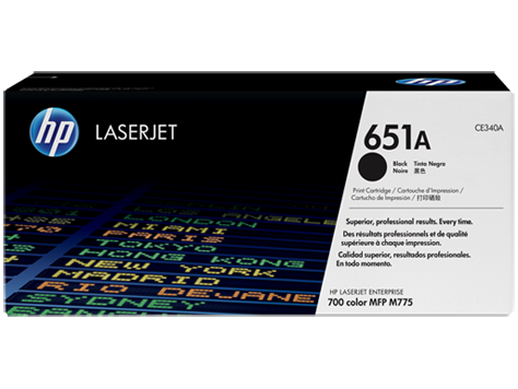 Картридж HP CE340A (651A) черный (black)