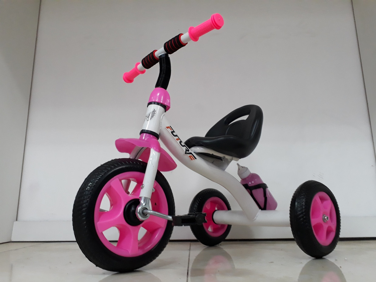 Детский трехколесный велосипед "Future" с бутылочкой. Kaspi RED. Рассрочка.
