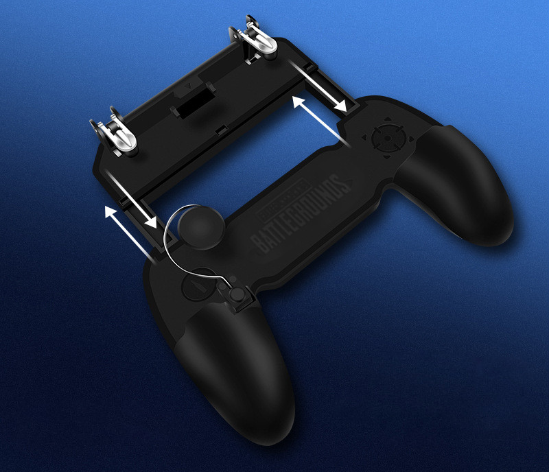 Джойстик геймпад игровой контроллер для телефона беспроводной Mobile game controller W11X черный - фото 8 - id-p89842031