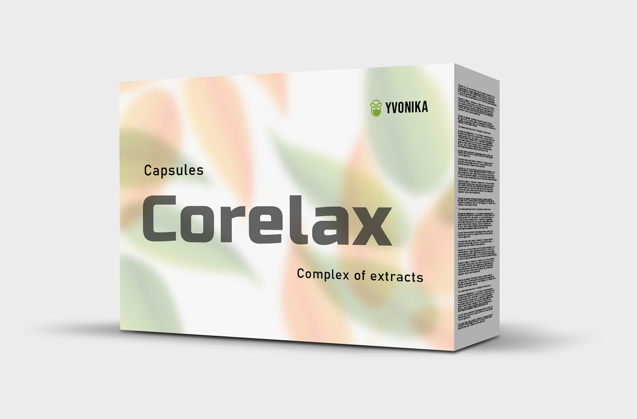 Corelax - капсулы для улучшения пищеварения