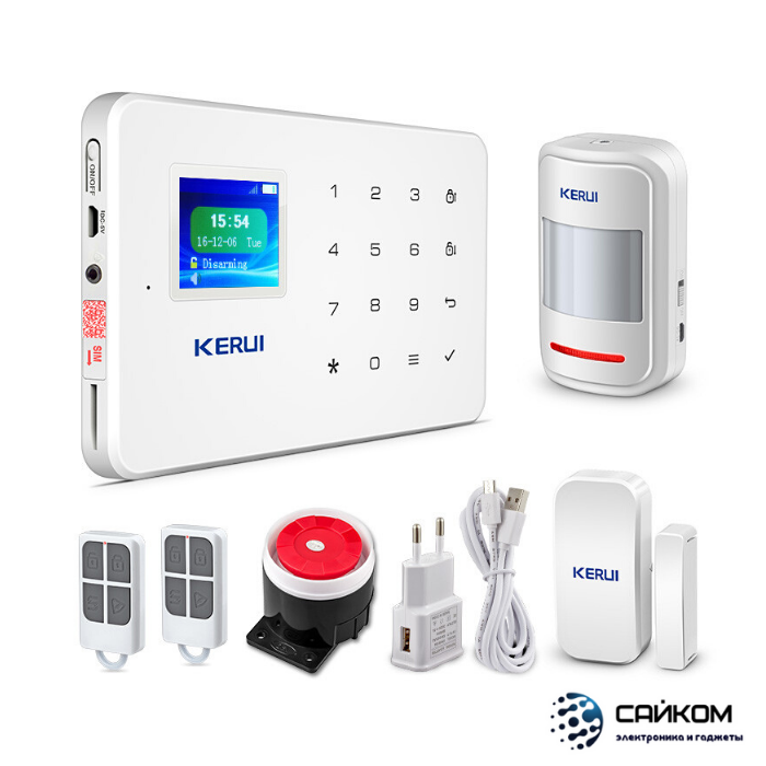 Охранная GSM Сигнализация "KERUI G18"