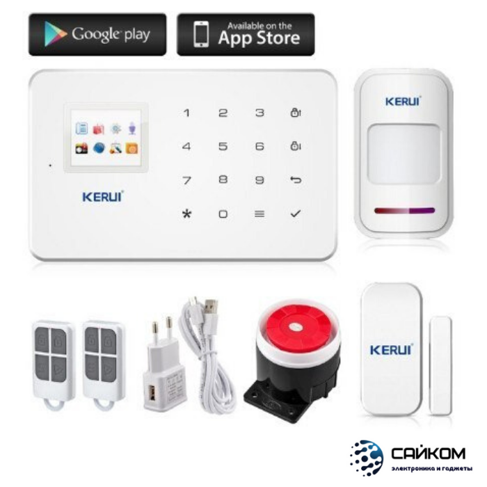 Охранная GSM Сигнализация "KERUI G18" - фото 3 - id-p89854254