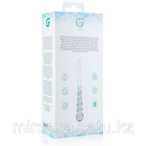 Стеклянный дилдо в виде бусин Gildo Glass Dildo No. 20, цена 18212 Тг ...