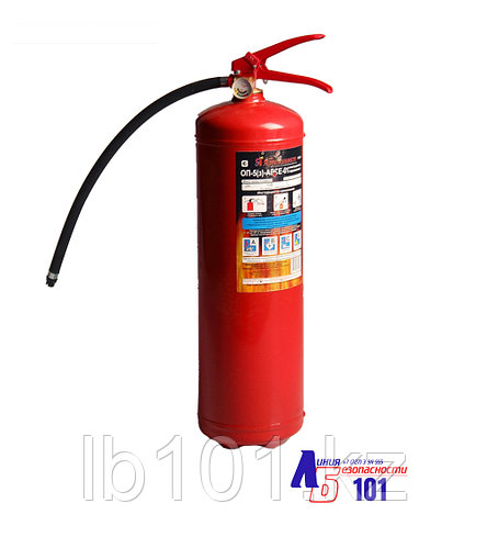 Огнетушитель порошковый ОП-5(з) АВСЕ Латунь в Алматы, Огнетушители от ...