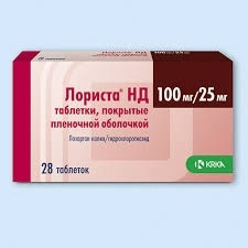 Лориста НД 100мг/25мг №28 табл.