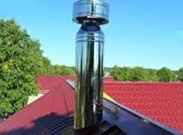 Сэндвич 0,5 м. (430/0,5 мм + нерж.) Ф 80х160. Ferrum., фото 6