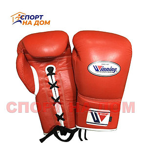 Бокс перчатки Winning (красные) 14 OZ, фото 2