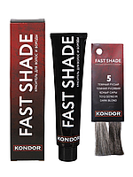 Kondor / Краситель Fast Shade для окрашивания волос и бороды 5 темный русый, 60 мл