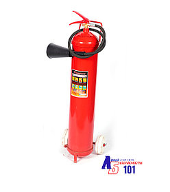 Огнетушитель углекислотный ОУ-10 ВСЕ на шасси