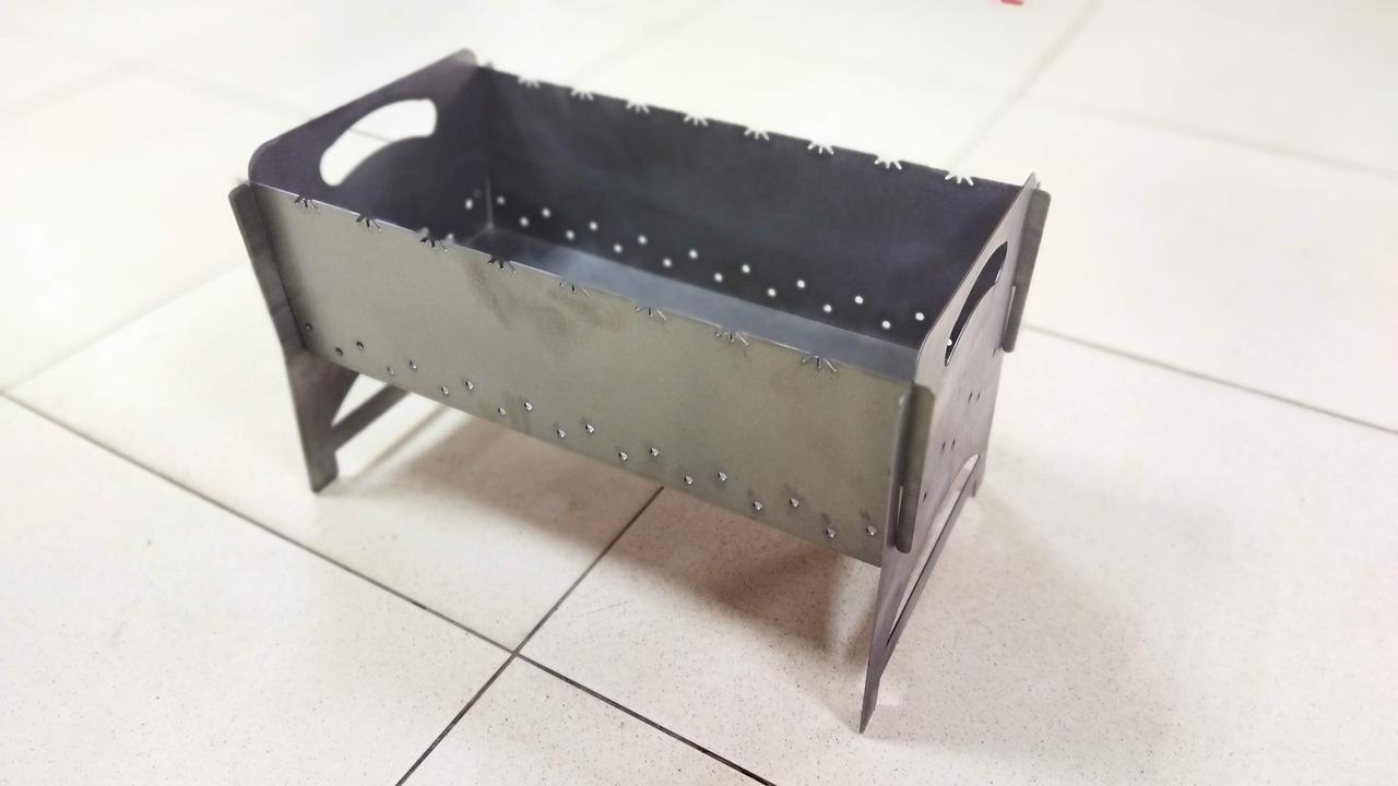 Мангал 1.5 мм | 500 * 250 * 300 MM | неокрашенный