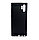Чехол для смартфона гелевый матовый для Samsung Note10 Plus черный, фото 3