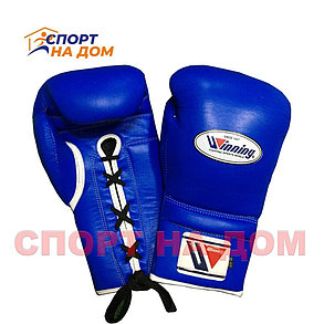 Бокс перчатки Winning (синие) 14 OZ, фото 2