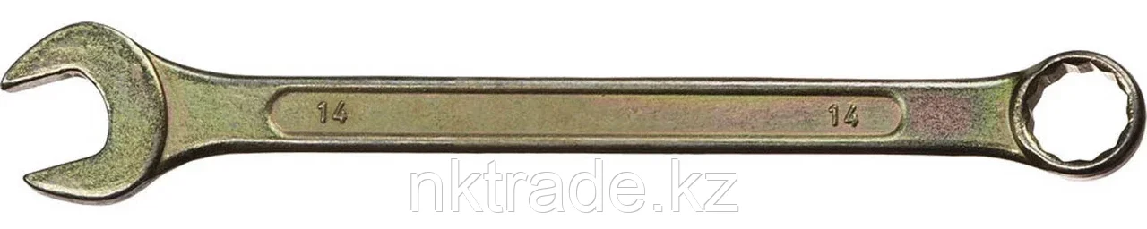 DEXX 14 мм, комбинированный гаечный ключ 27017-14 - фото 1 - id-p61496528