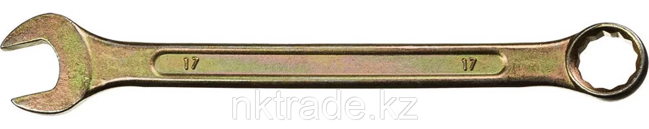 DEXX 17 мм, комбинированный гаечный ключ 27017-17 - фото 1 - id-p61496537