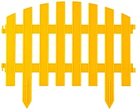 GRINDA 28х300 см, желтый, забор декоративный АР ДЕКО 422203-Y