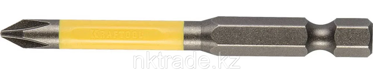 KRAFTOOL PH2, 2 шт., 65 мм, биты торсионные для механизированного инструмента INDUSTRIE 26101-2-65 - фото 1 - id-p61495416
