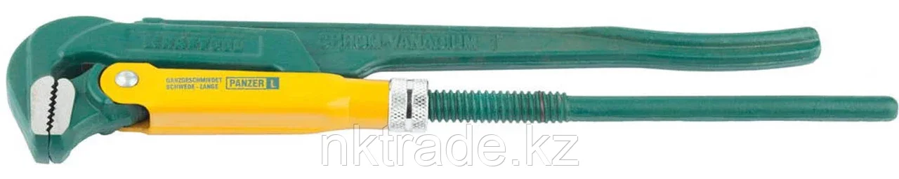 KRAFTOOL PANZER-90, №1, ключ трубный, прямые губки (2734-10_z02)