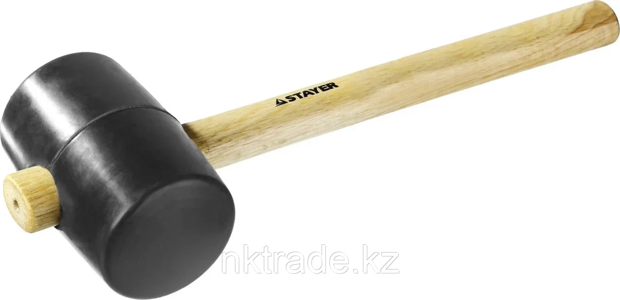 STAYER 900 г, киянка резиновая черная с деревянной ручкой 20505-90 - фото 1 - id-p61488346