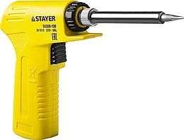 STAYER 30-130 Вт, двухкомпонентная рукоятка, электропаяльник Proterm 55308-130