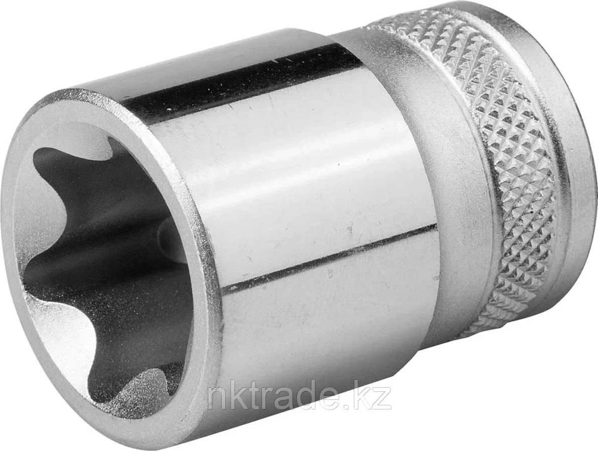 KRAFTOOL 1/2", E20, Cr-V сталь, хромированная, торцовая головка 27810-20_z01